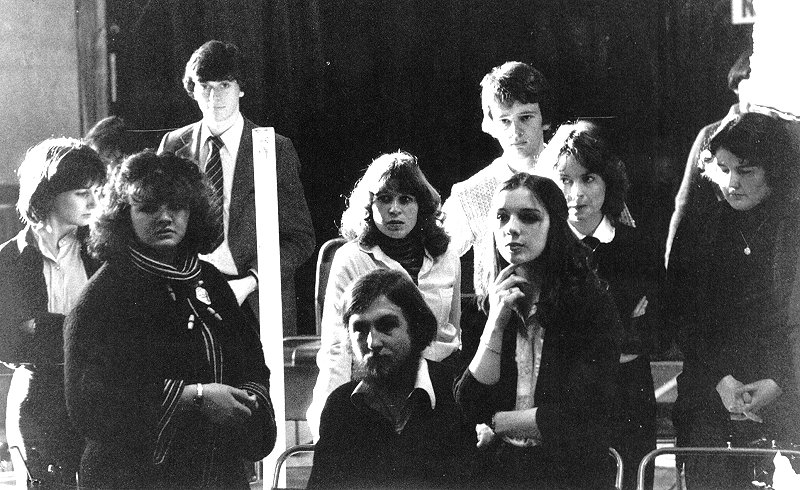 We think the girl in the scarf with curly hair is Fiona Campbell, from sometime between 1973-77.